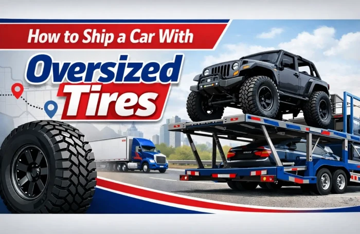 How to Ship a Car With Oversized Tires